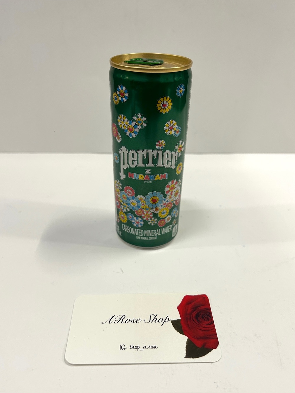 Perrier X Takashi Murakami Limited Edition Mineral Water Sealed Can